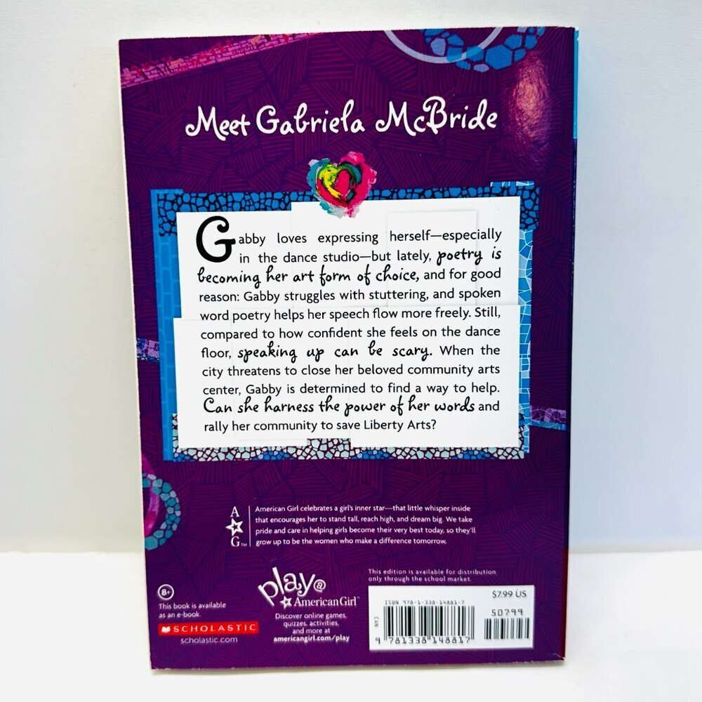 Gabriela American Girl: Girl of the Year 2017 Book 1 Paperback Harris, Teresa E. - Picture 2 of 6